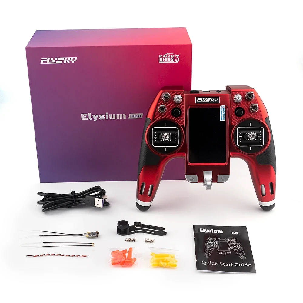 Flysky El18 Radio Transmitter - FLYSKY EL18 2.4G AFHDS3 EdgeTX Radyo