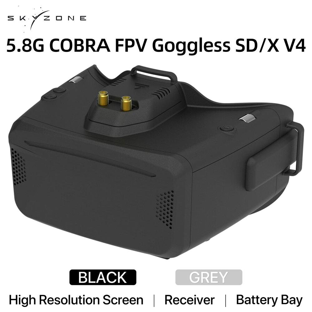 Skyzone Cobra X V2 Fpv Goggles - SKYZONE Cobra SD X V4 FPV