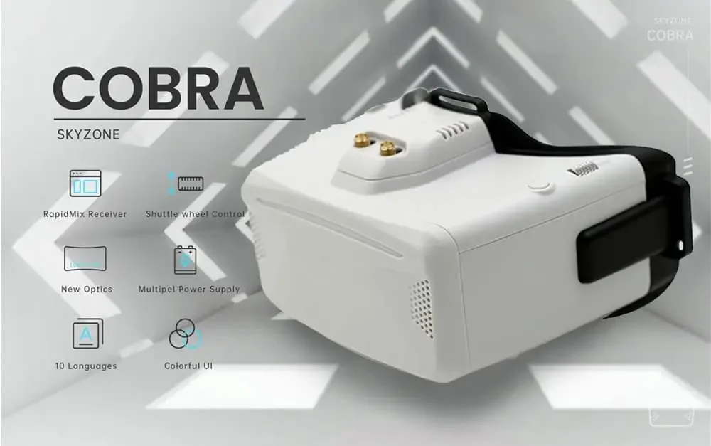 SKYZONE Cobra X V4 FPV Gözlükl - Skyzone Cobra X V2 Fpv Goggles incelemesi ve fiyatı