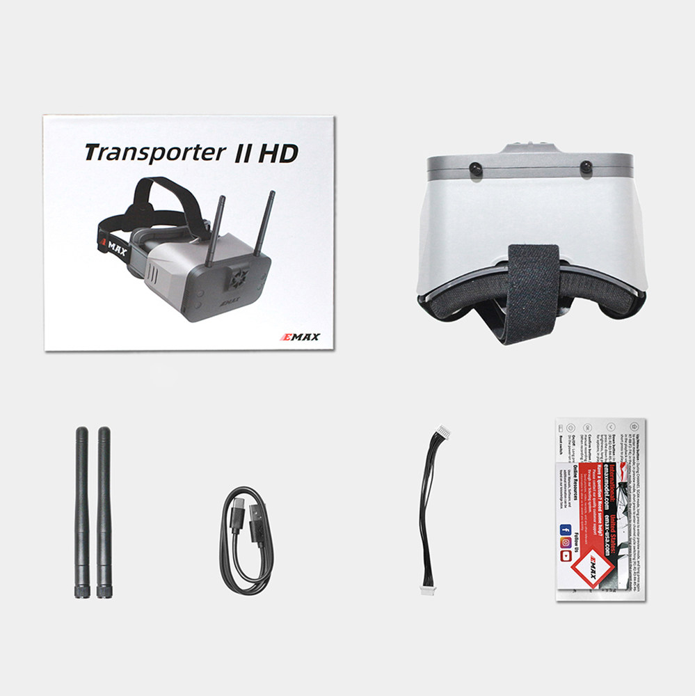 EMAX Transporter II HD Dijital - Hdzero Goggles Fpv Digital Hd incelemesi ve fiyatı