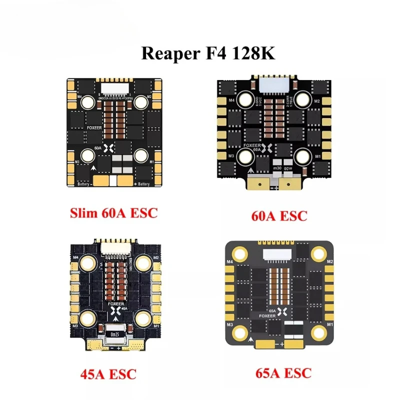 UniFly1pcs Reaper F4 Mini 128K - Foxeer Reaper F4 128K 65A Esc incelemesi ve fiyatı