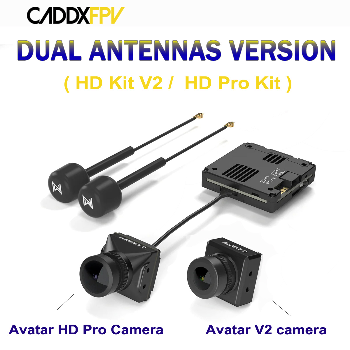 Caddx Walksnail Avatar Çift An - Walksnail Avatar Hd Pro Kit incelemesi ve fiyatı
