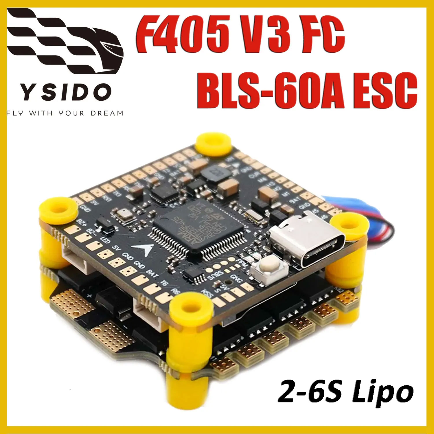 YSIDO F405 V3 Uçuş Kontrol Cih - Mateksys Flight Controller F405 Wte incelemesi ve fiyatı