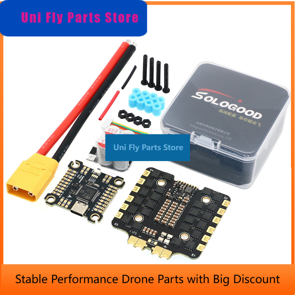 UniFlySoloGood F722 F7 6S Uçuş - Speedybee F405 V4 Bls 55A Stack incelemesi ve fiyatı
